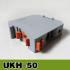 Bloques de terminales BRITÁNICOS de la abrazadera del tornillo del carril del estruendo de la serie UKH-50 150A 1000V 50m㎡