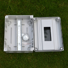 Caja de interruptor plástica de la distribución eléctrica al aire libre del recinto de la prenda impermeable de la manera IP65 del HT 12