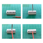 5.0mm Pitch Clamps de resorte sin tornillo Conectores de PCB Bloques terminales Conexión rápida Combinación modular