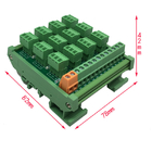 Órdenes entrados señal del tablero de conexión de los bloques de terminales del módulo de la distribución del sensor del PLC 12