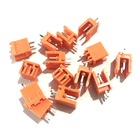 Los bloques de terminales enchufables de tornillo del PWB de la echada de la naranja 5.08m m tapan + Pin Header Socket