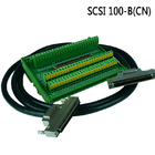 Carril del estruendo de SCSI 100 Pin Connector que monta el tipo módulo de los bloques de terminales