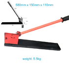 manual de la herramienta de corte del sacador del cortador del carril de montaje del estruendo de 4-in-1 35m m 15m m
