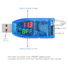 USB Buck Boost Converter 5V al indicador luminoso dual de la fuente de alimentación de 1.2V 3V 5V 9V 12V 16V 24V