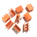 Los bloques de terminales enchufables de tornillo del PWB de la echada de la naranja 5.08m m tapan + Pin Header Socket